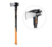 Fiskars IsoCore Builder?s axe, XXL, Length: 92 cm, Weight: 3.6 kg, Black/Orange, 1020220