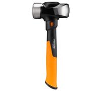 Fiskars IsoCore Club hammer, M, Length: 29 cm, Weight: 1.64 kg, Black/Orange, 1020217