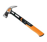 Fiskars IsoCore Curved Finishing Nail Hammer 570g 20oz Soft Grip FSK1027203