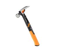 Fiskars IsoCore Finishing Nail Hammer 450g 16oz Soft Grip FSK1020213