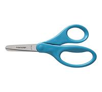Fiskars Kids Scissors, Rounded Tip, For 6+ Years old, Length: 13 cm, For Right-handed Users, Stainless Steel Blade/Plastic Handles, 1003856