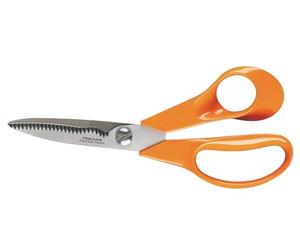 Fiskars Kitchen Scissors, Total Length: 18 cm, Steel/Synthetic Material, Classic, 1000819, Standard