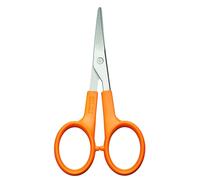 Fiskars Manicure scissors, curved, scissor length 10 cm, quality steel/plastic, Classic, 1000813, orange