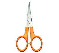 Fiskars Manicure scissors, curved, scissor length 10 cm, quality steel/plastic, Classic, 1000813, orange