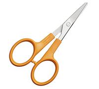 Fiskars Manicure Scissors Round Tip, Total Length: 10 cm, Steel/Synthetic Material, Classic, 1003028