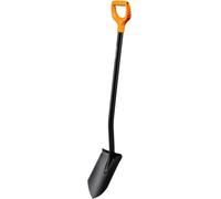 Fiskars Metal Pointed Digging Spade (L) 1166mm X (W) 180mm