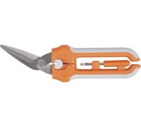 Fiskars Multi-Functional Scissors, Includes Mini-Screwdriver, Length: 20 cm, Stainless Steel Blade/Plastic Handles, Black/Orange/Grey, Cuts + More, 1004712