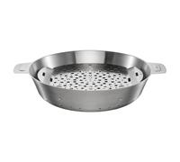 Fiskars Norden Grill Chef Steel Steamer Basket for Use as a Grill Basket | Steamer or Sieve, Diameter 30 cm, Stainless Steel, 1066431