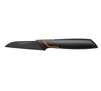 Fiskars Peeling Knife, Modern Design, Straight Blade, Total Length: 20 cm, Steel/Plastic, Edge, 1003091