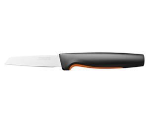 Fiskars Peeling Knife, Straight Blade, Total Length: 19 cm, Steel/Synthetic Material, Functional Form, 1014227