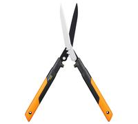 Fiskars PowerGear X Hedge Shear HSX92, Non-stick coating, Steel blades, Length: 63 cm, Black/Orange, 1023631