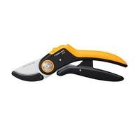 Fiskars Powerlever Black & Orange Anvil Secateurs (H) 20mm X (W) 60mm