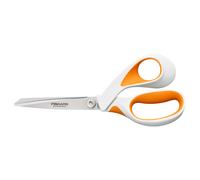 Fiskars 1014579 Scissors RazorEdge Softgrip 21 cm, Stainless Steel Blade/Plastic Handles, Orange