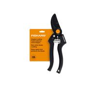 Fiskars Professional Bypass Pruning Shears | Adjustable Blade Tension for Your Hand Strength & Materials, Angled Cutting Head to Reduce Fatigue, Self-Cleaning Sap Groove
