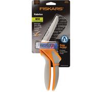 Fiskars 190850 8 Inch RazorEdge Easy Action Fabric Shears for Tabletop Cutting Stainless-Steel