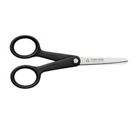 Fiskars ReNew hobby scissors, length: 12.9 cm, recycled stainless steel/recycled plastic, functional shape, black, 1074542