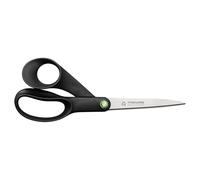 Fiskars ReNew universal scissors, length: 21 cm, recycled stainless steel/recycled plastic, functional shape, black, 1074547