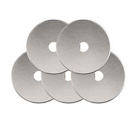 Fiskars Rotary Cutter 45mm Replacement Blades - 5-Pack - 45mm Stainless Steel Rotary Cutter Blade - Craft Supplies