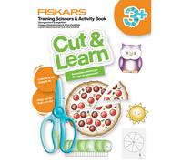 Fiskars Scissors & Activity Books -Kids child educational Paper Crafts Learning