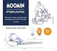 Fiskars Scissors: Moomin: Universal: Haru: 21cm