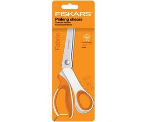 Fiskars Scissors: Pinking Shears: Softgrip™: 24cm - Zig Zag Scissors