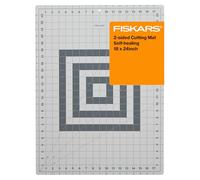 Fiskars Self Healing Cutting Mat for Quilting, Arts and Crafts, 18" x 24" Grid, Sewing Mat, Craft Cutting Board, Sewing Supplies and Quilting Tools