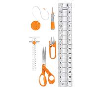 Fiskars Sewing Essentials Set (6pc), Orange 6 Count