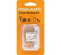 Fiskars Sewing Kit - 27-Piece Travel Sewing Set with Case - Craft Supplies - Orange