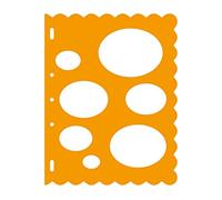 Fiskars Shape TemPlate Ovals, Template for creating ovals, 1003824