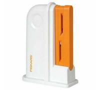 Fiskars 1020499 knife sharpener Pull through knife sharpener Orange, White