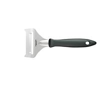 Fiskars Soft Cheese Slicer, Total Length: 17.7 cm, Essential, Stainless Steel/PP Plastic, Black, 1065588