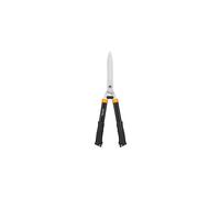Fiskars Solid Hedge Shears HS21, Bush and Hedge Trimming, Length 59cm, Hardened Steel Blade/Soft-Touch Grip Plastic Handle, Black/Orange, 1026827