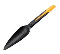 Fiskars Solid Seed Plant Trowel Plastic Black Orange 29cm Lightweight Tool
