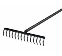 Fiskars Solid Soil Rake FSK135715 Garden Beds Rake Metal Tines