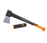 Fiskars 1069107 X28 Splitting Axe 710mm 28in + Xsharp Axe Sharpener 120740