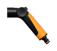 Fiskars spray gun handle for Fiskars spray heads and spray wands, stepless thumb-operated flow control, universal size, black/orange, 1065491