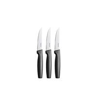 Fiskars Steak Knife Set, 3-piece, Functional Form, Stainless Steel/Plastic