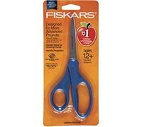 Fiskars Students Scissors Pointed, For 10+ Years old, Length: 18 cm, For Right-handed Users, Stainless Steel Blade/Plastic Handles, Pink/Green/Blue, 1003858