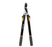 Fiskars Telescopic Tree Pruner for fresh wood, Non-stick coating, Hardened Precision Steel, Handle length: 63 to 83 cm, Black/Orange, L13, 1027528