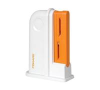 Fiskars Universal Scissor Sharpener - Compact Ceramic Tool For Standard And Razoredge Blades