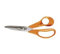 Fiskars Universal Scissors S92, Length: 18 cm, Stainless steel blade/plastic handles, Classic, Orange, 1000555