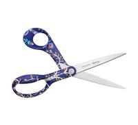 Fiskars X Iittala Taika 1071490 Scissors with Taika Design, Right-Handed, Length 21 cm, Stainless Steel Blades, Blue