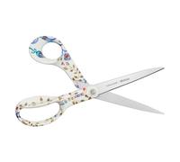 Fiskars X Iittala Taika 1071439 Scissors with Taika Design, Right-Handed, Length 21 cm, Stainless Steel Blades, White