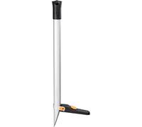 Fiskars Xact 1057077 Bulb Planter 105 cm Aluminum Set w/ Tread, Silver