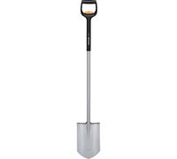 Fiskars XACT Telescopic Pointed Garden Spade 1.3m