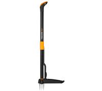 Fiskars Xact Weed Puller, Black/Orange