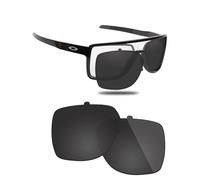 Fiskr Polarized Lenses Replacement Compatible with Oakley Castel OO9147 Sunglasses, Impact Resistant & Perfect Fit, Classic Black, One Size