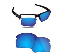 Fiskr Polarized Lenses Replacement Compatible with Oakley Flak 2.0 XXL OO9488 Sunglasses, Impact Resistant & Perfect Fit, Ice Blue, One Size