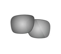 Fiskr Polarized Lenses Replacement Compatible with Oakley Frogskins Range OO9284 Sunglasses, Impact Resistant & Perfect Fit, Metallic Silver, One Size
