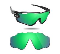 Fiskr Polarized Lenses Replacement Compatible with Oakley Jawbreaker OO9290 Sunglasses, Impact Resistant & Perfect Fit